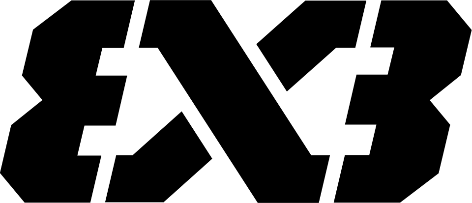 FIBA 3x3 Logo black CMYK